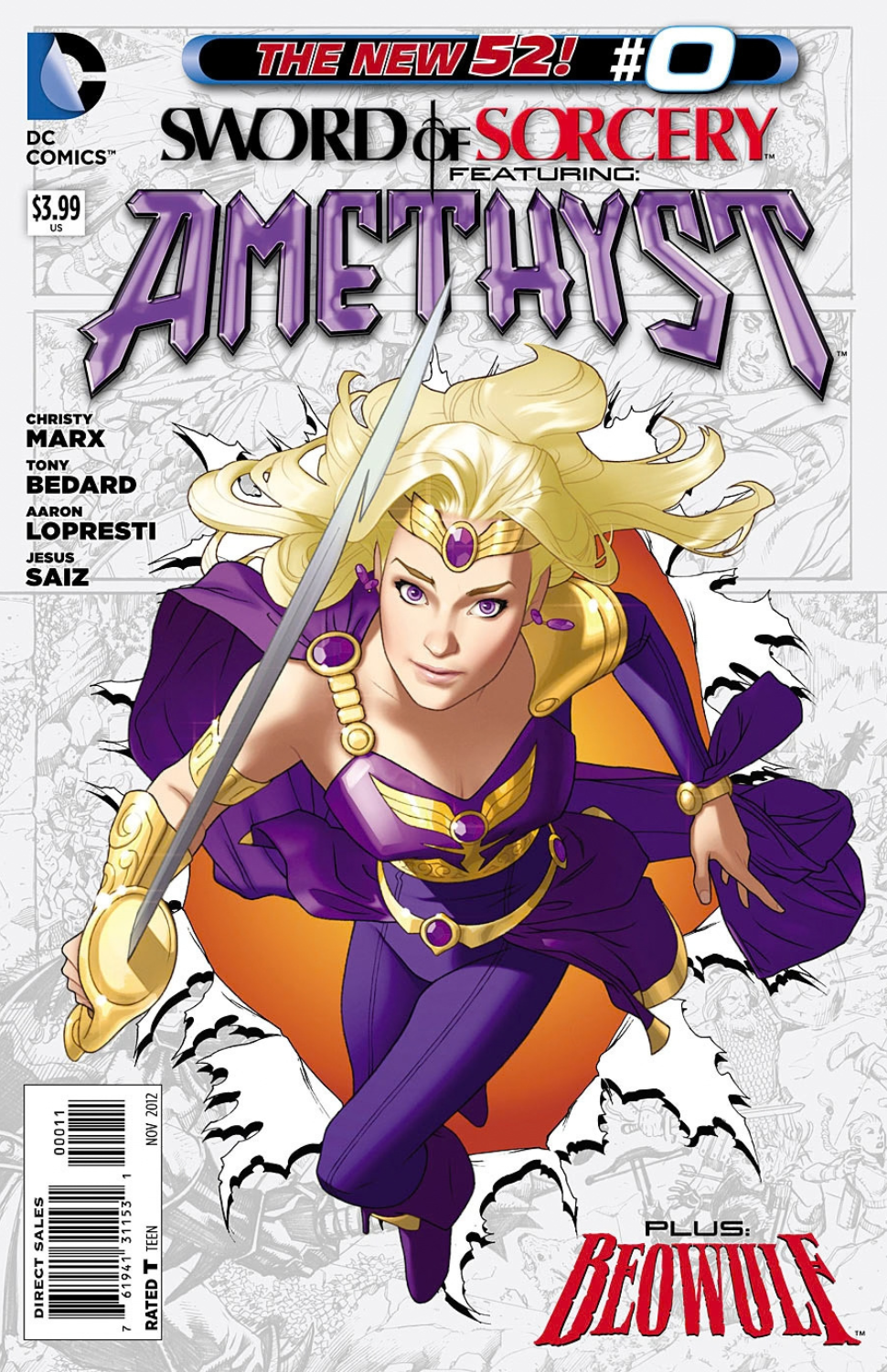 Sword of Sorcery - Amethyst #0 (2012)