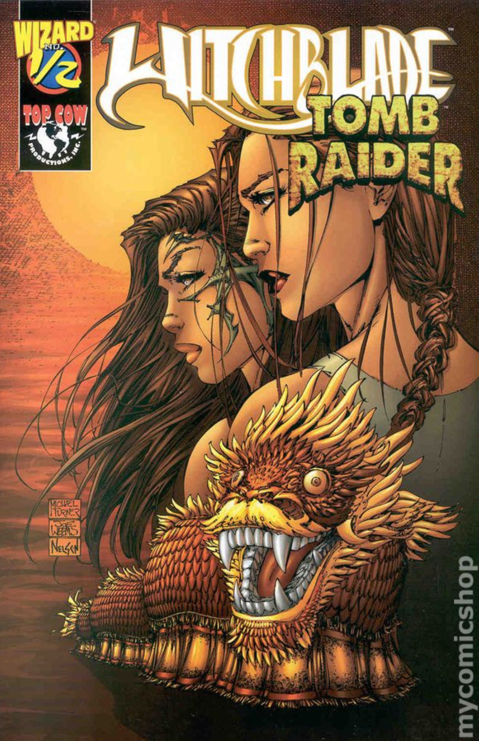 Witchblade / Tomb Raider #½ (1998) [One-Shot]
