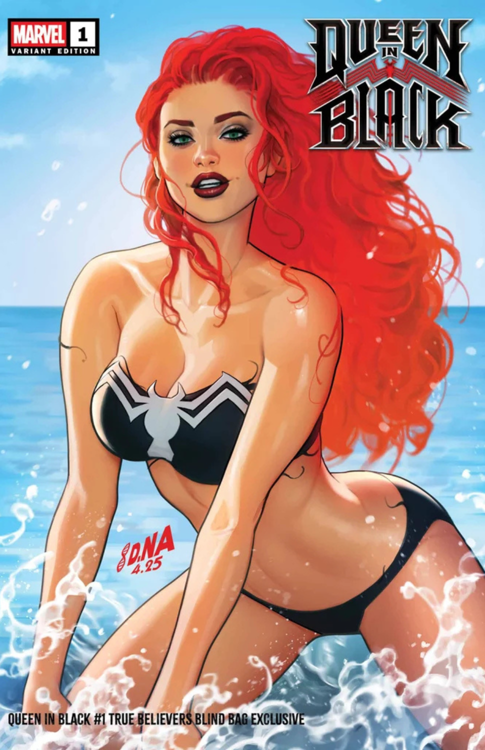 Queen in Black #1 [David Nakayama Blind Bag Swimsuit Variant]