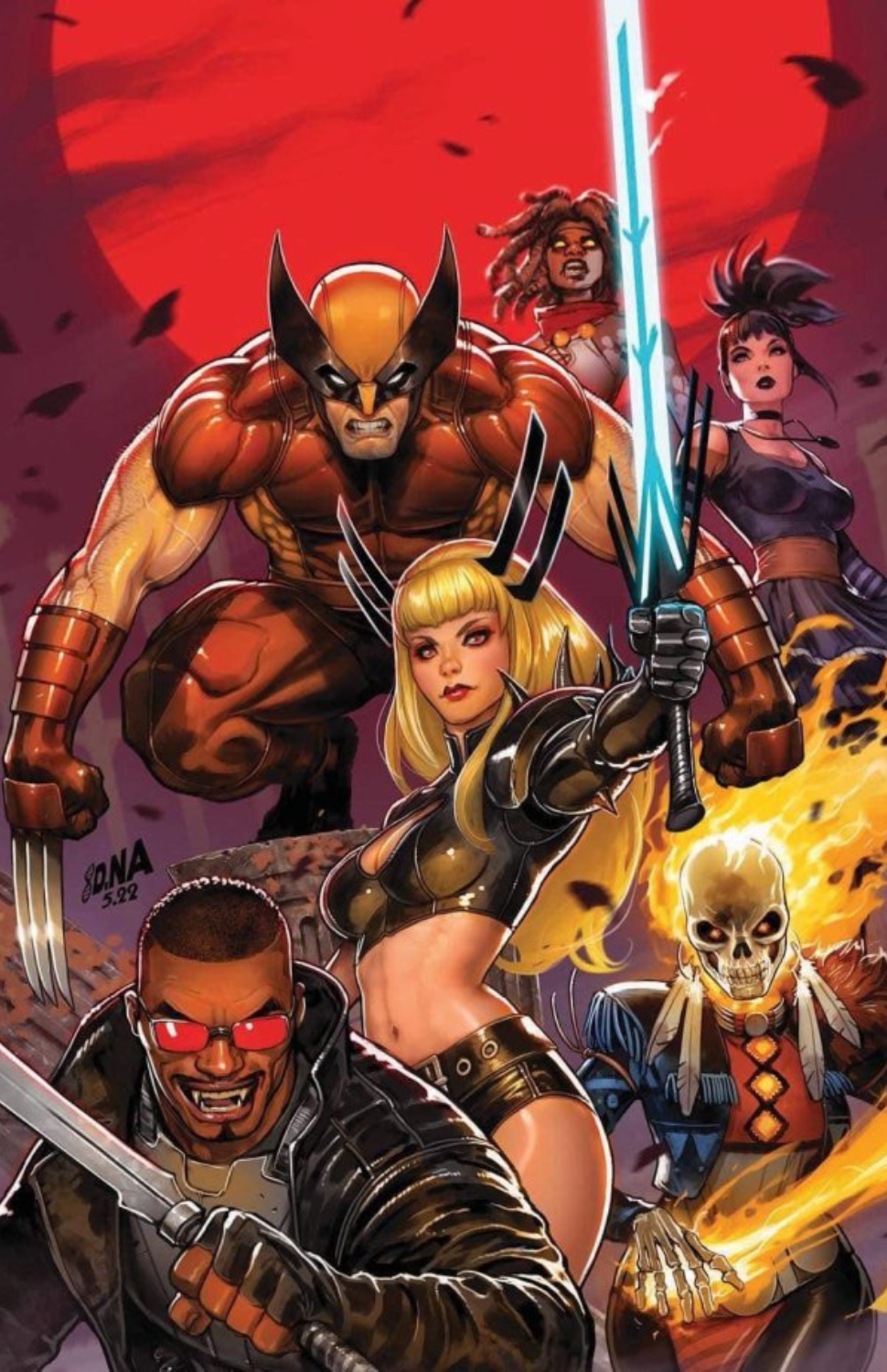 Midnight Suns #1 (2022) [Exclusive David Nakayama Virgin Variant]