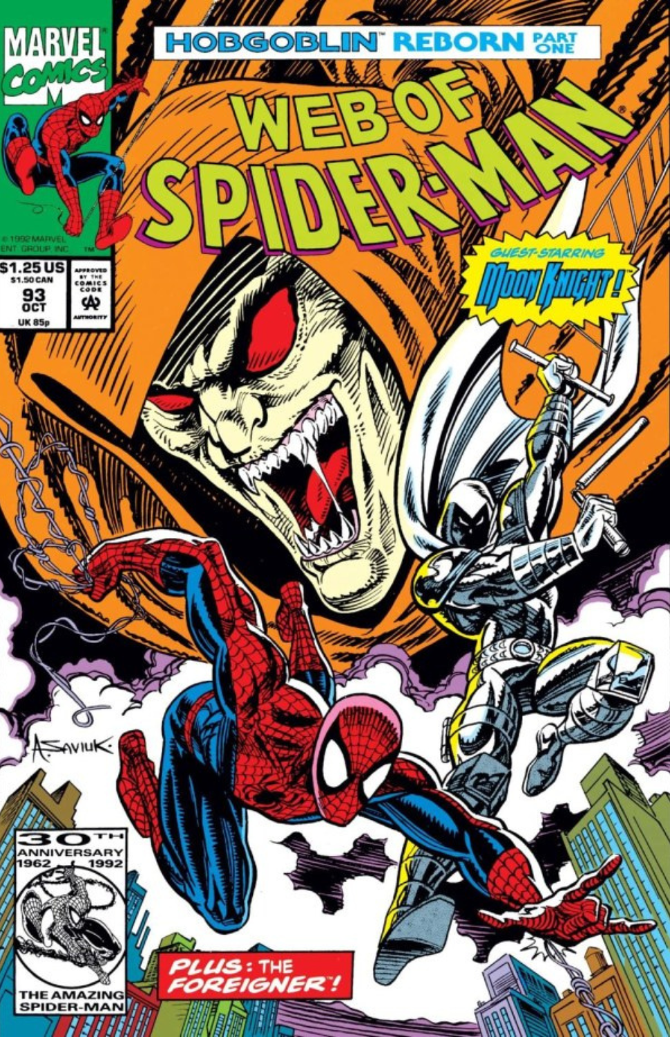 Web of Spider-Man #93 (1992)