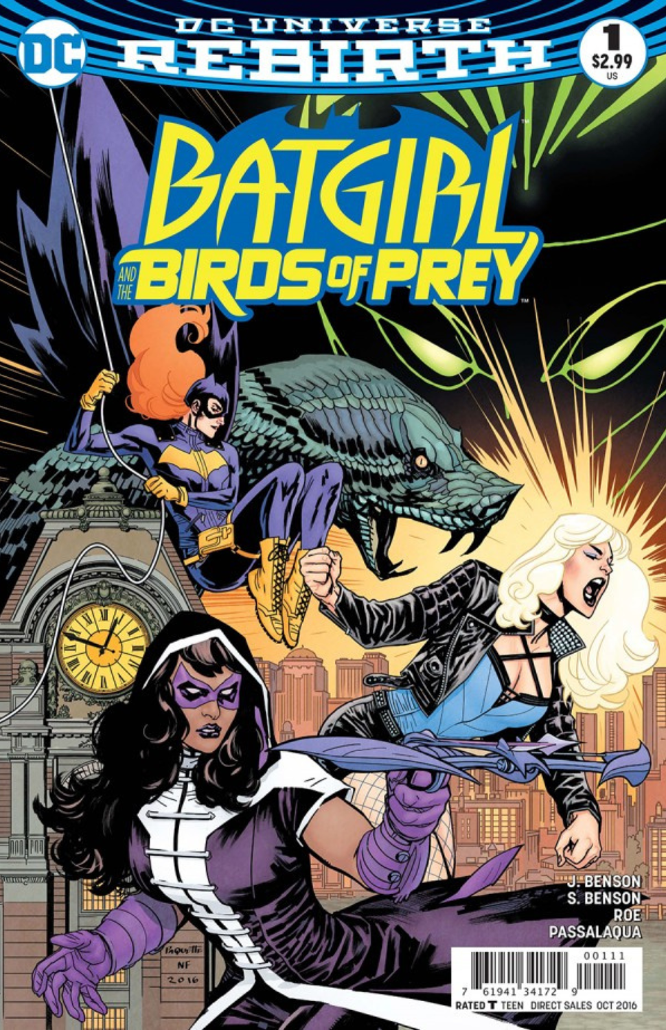 Batgirl and the Birds of Prey #1 (2016)