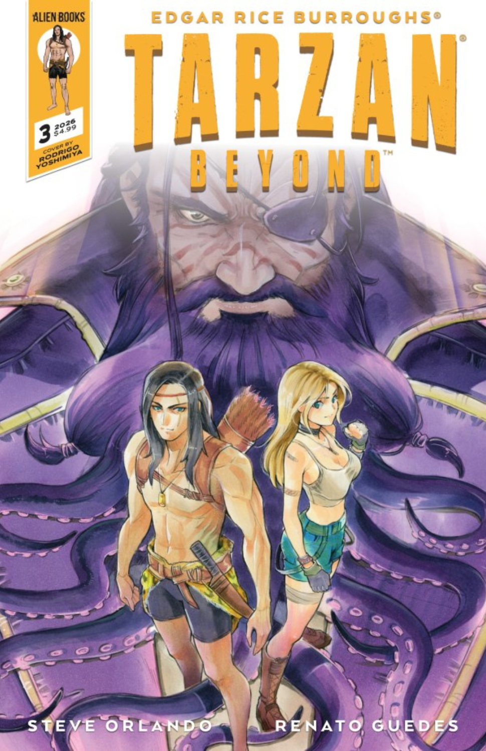 Tarzan Beyond #3 (Rodrigo Yoshimiya Manga Variant)