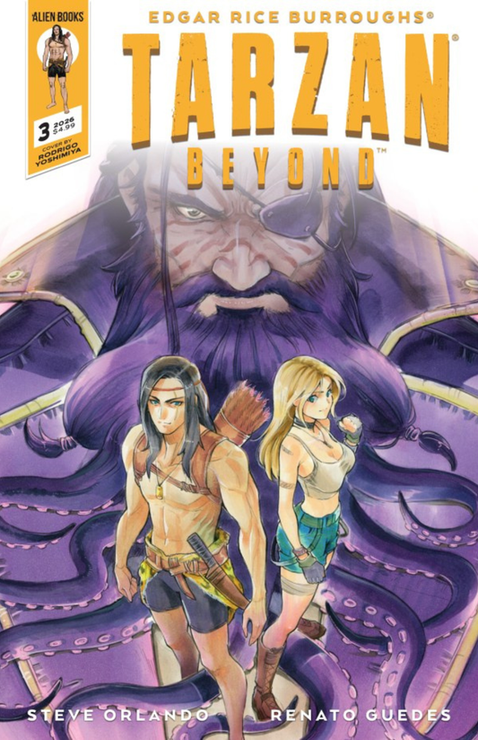 Tarzan Beyond #3 (Rodrigo Yoshimiya Manga Variant)