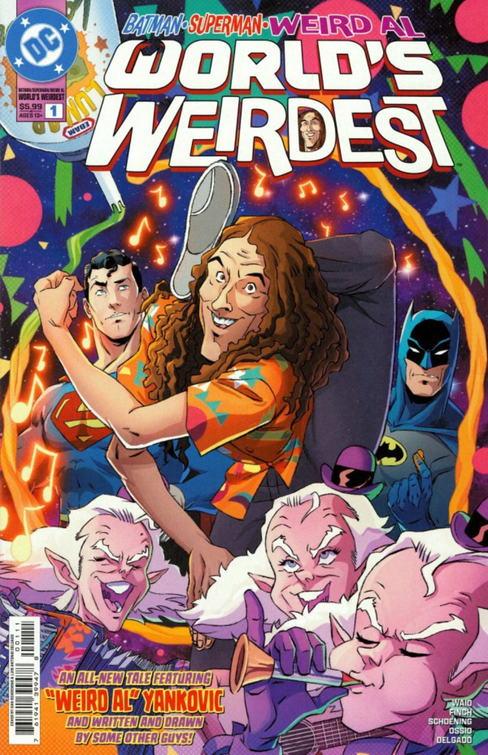 Batman / Superman / Weird Al: World's Weirdest #1 [ONE-SHOT] [2026]
