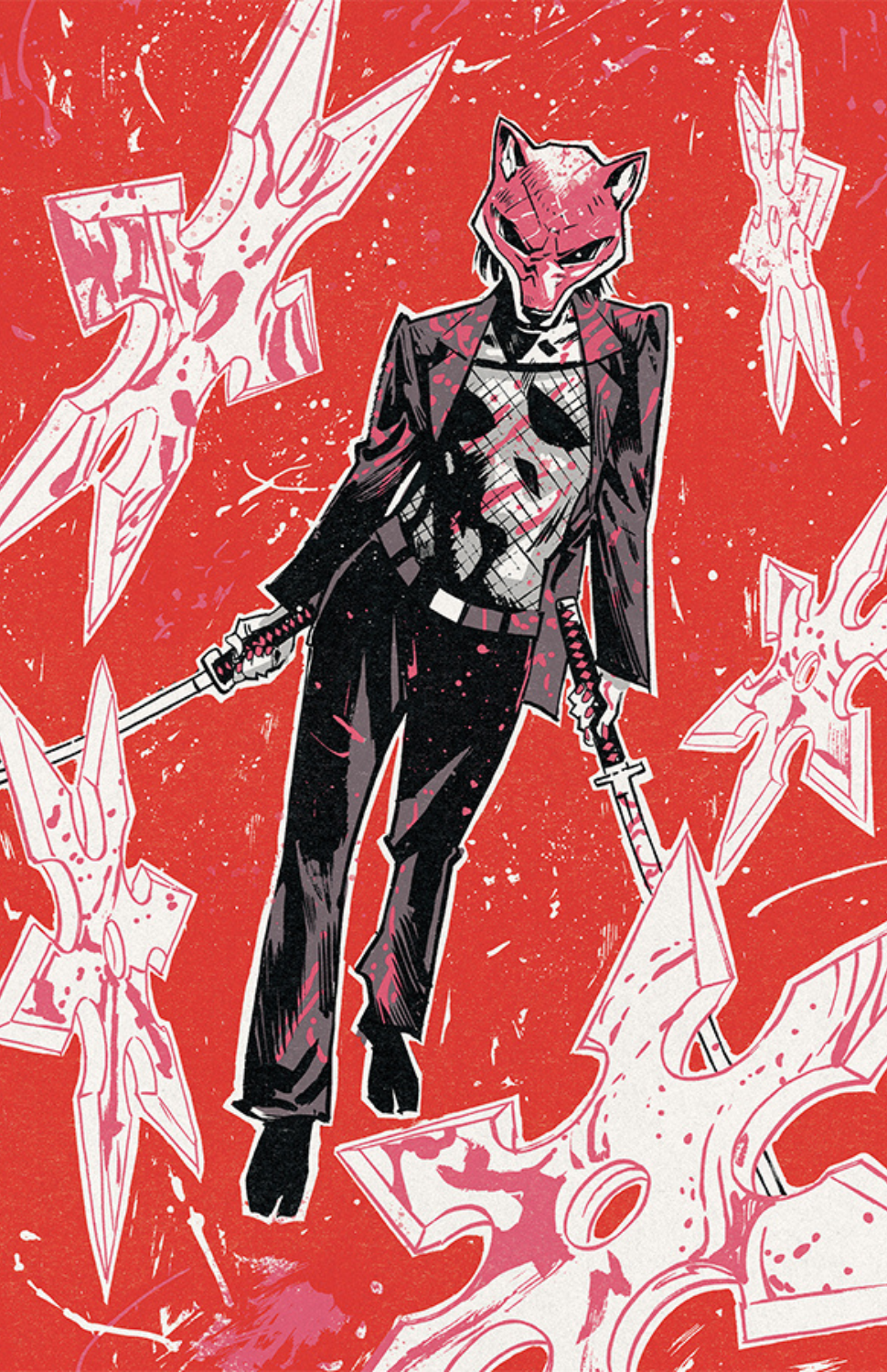 Exquisite Corpses: Fox Mask Killer #1 [Polybagged + Collectible Trading Card]
