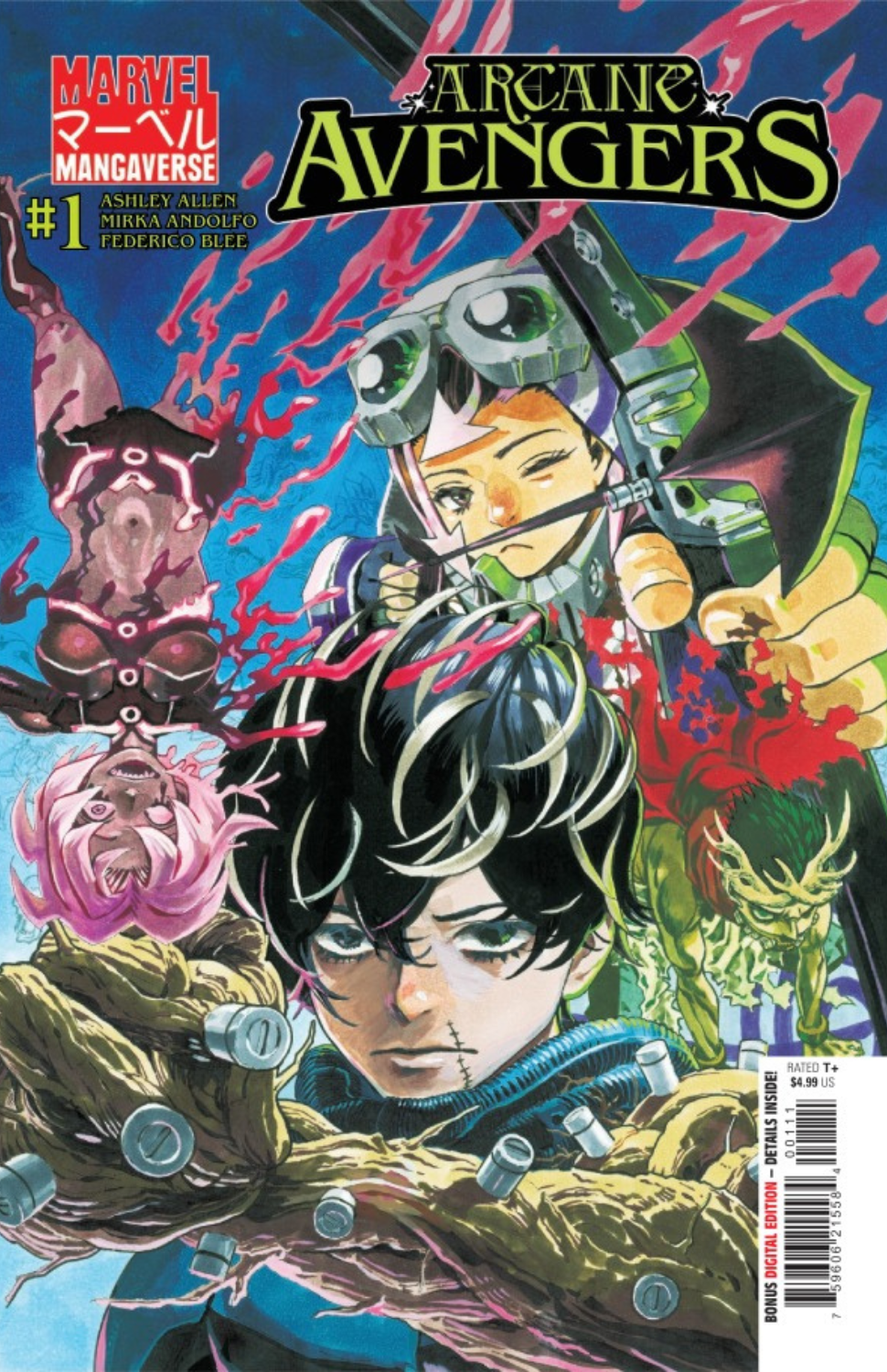 Marvel Mangaverse: Arcane Avengers #1 [2026] [ONE-SHOT]