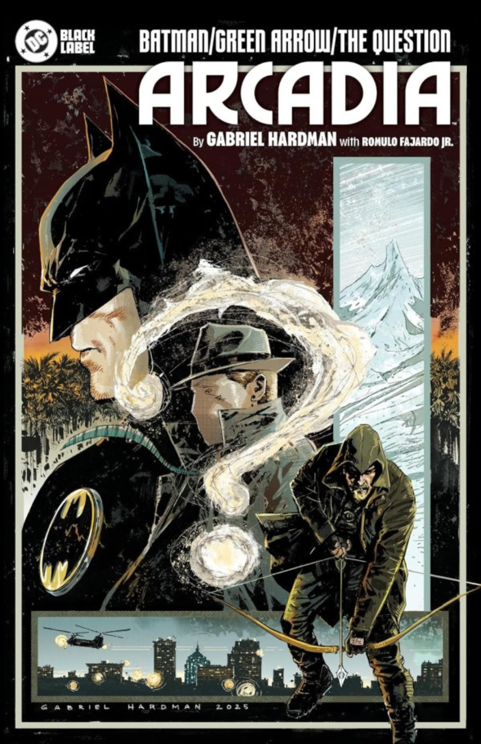 Batman / Green Arrow / The Question: Arcadia HC [DC Black Label]