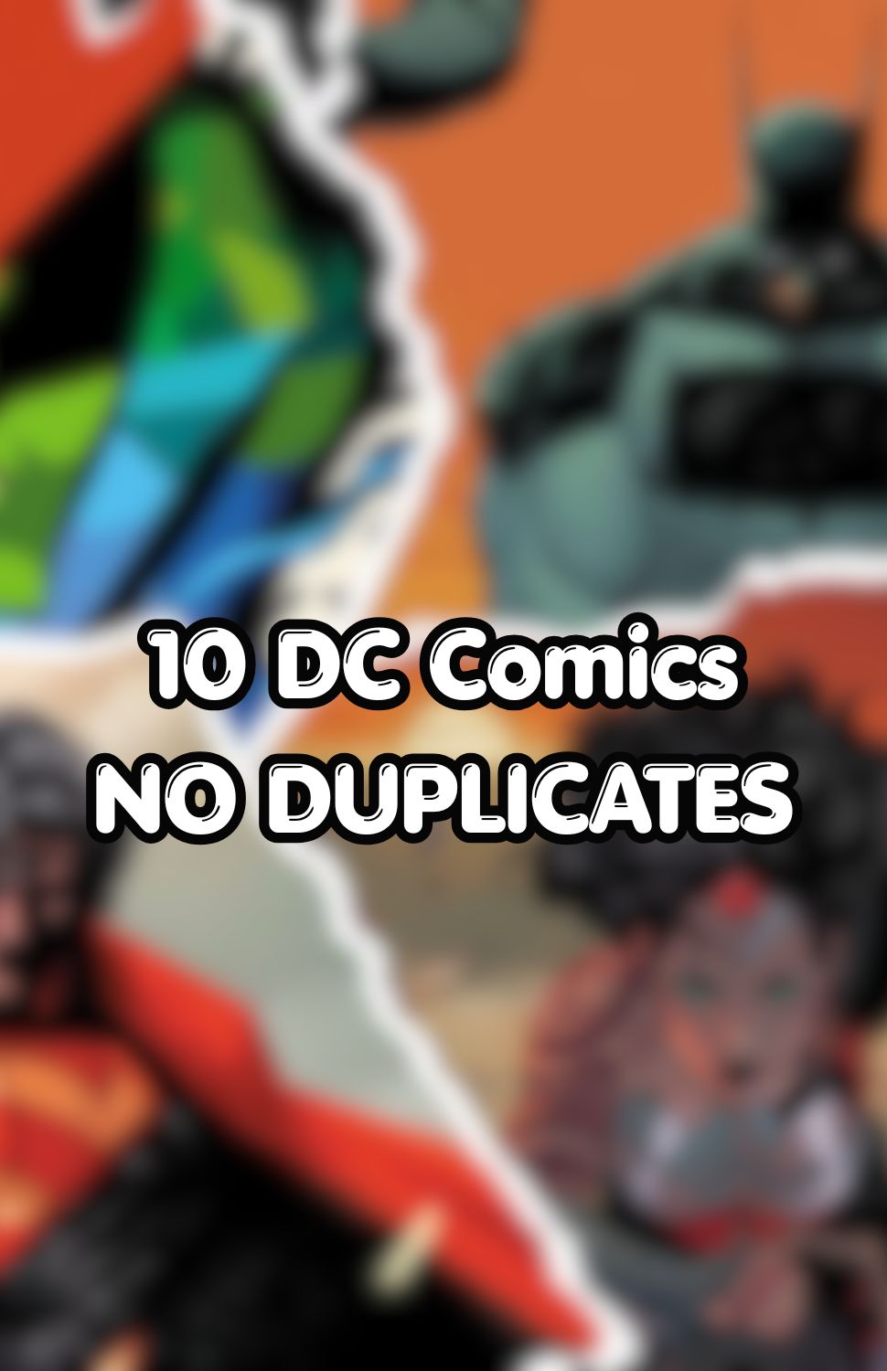 10 DC Comics Lot