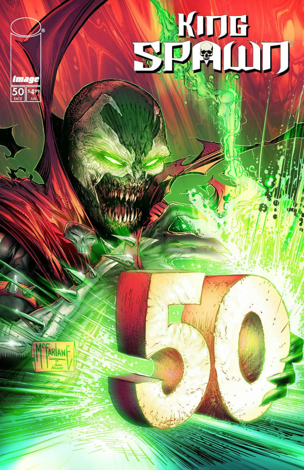 King Spawn #50 [Todd McFarlane CVR A]