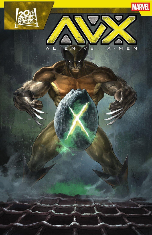 Alien vs. X-Men #1 [Alan Quah Poster Homage Variant]