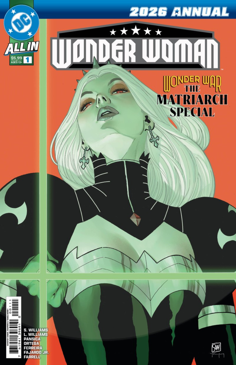 Wonder Woman 2026 Annual: Wonder War – The Matriarch Special #1 [ONE-SHOT]