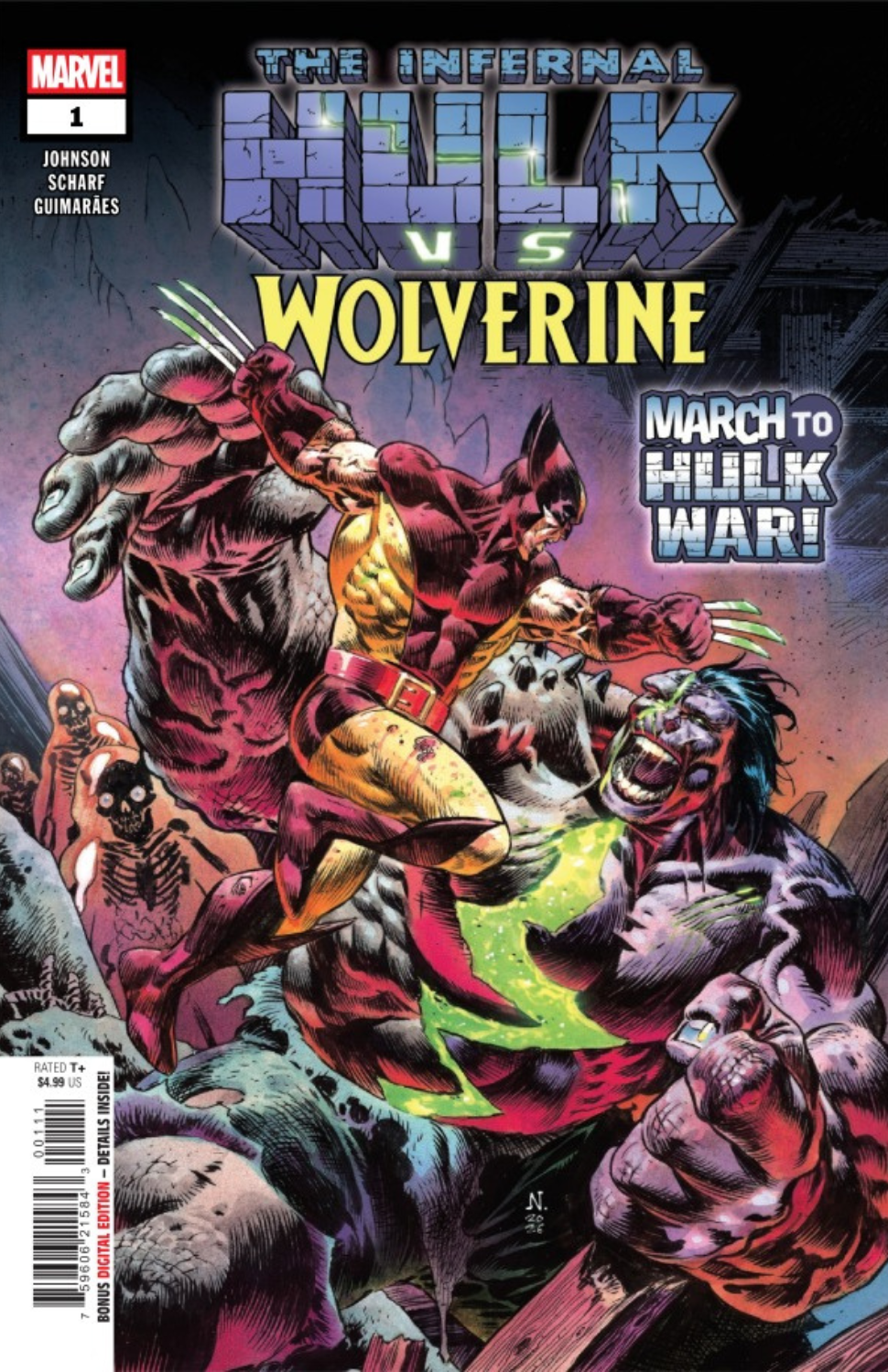 Infernal Hulk vs. Wolverine #1 (2026)