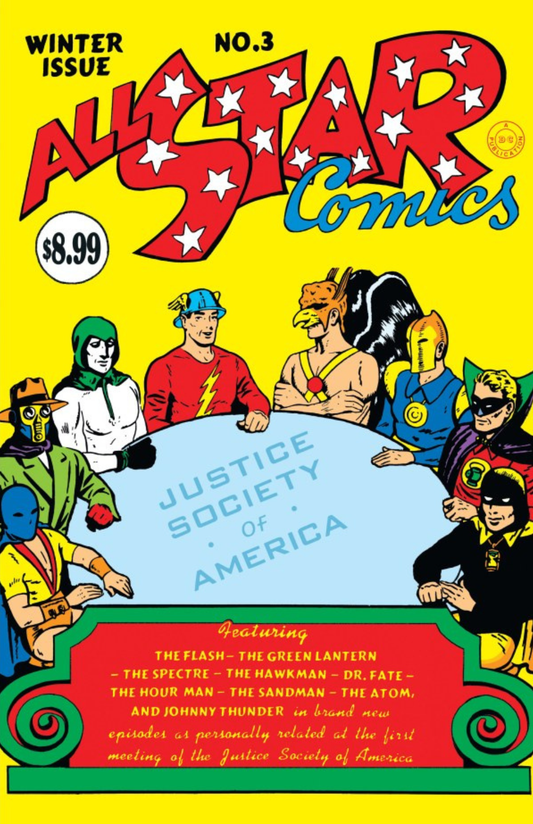 All-Star Comics #3 Facsimile Edition 2023 Foil Variant