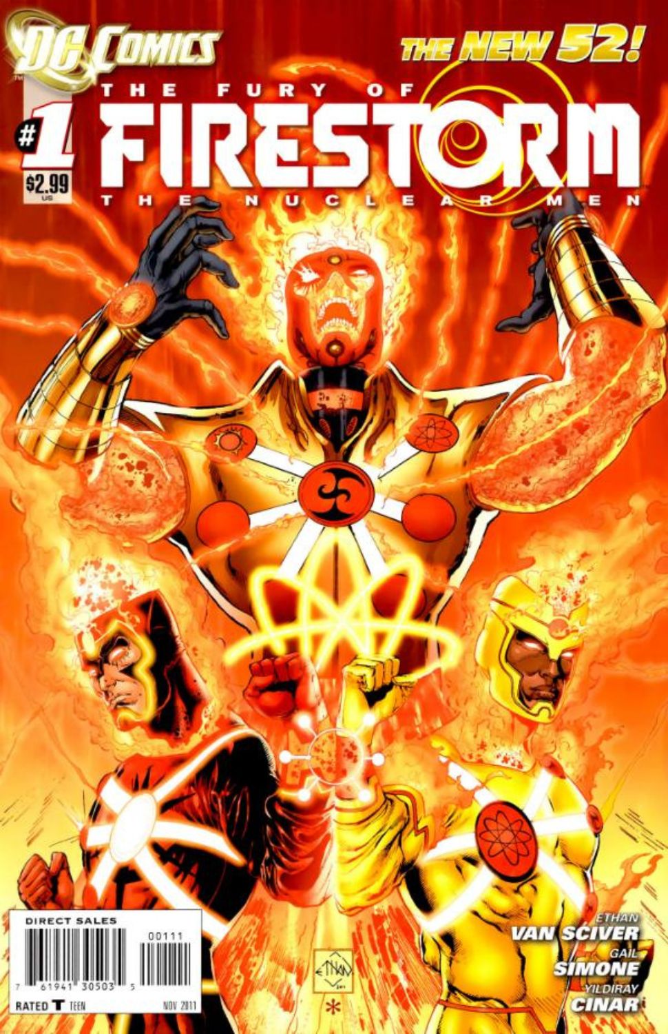 The Fury of Firestorm: The Nuclear Men #1 (2011)