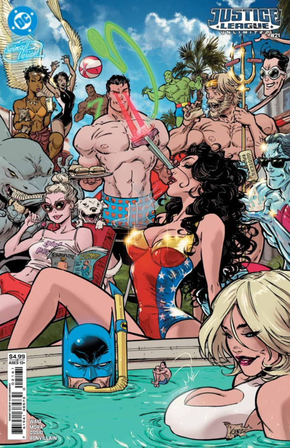 Justice League Unlimited #21 (Swimsuit Variant)