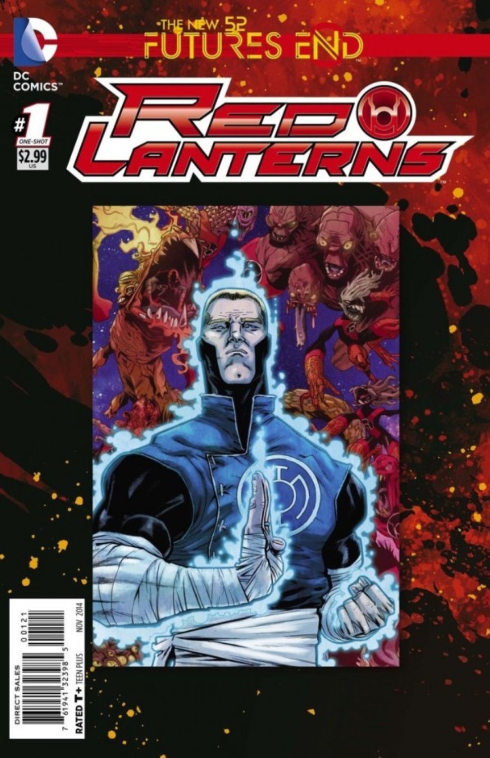 Red Lanterns: Futures End #1 (One-Shot) [3D Lenticular Cover]