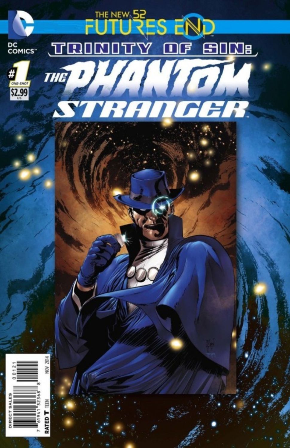 Trinity of Sin: The Phantom Stranger – Futures End #1 (One-Shot) [3D Lenticular Cover]