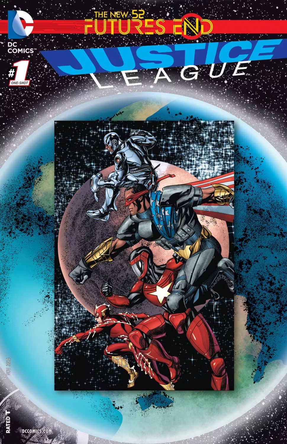 Justice League: Futures End #1 (One-Shot) [3D Lenticular Cover]