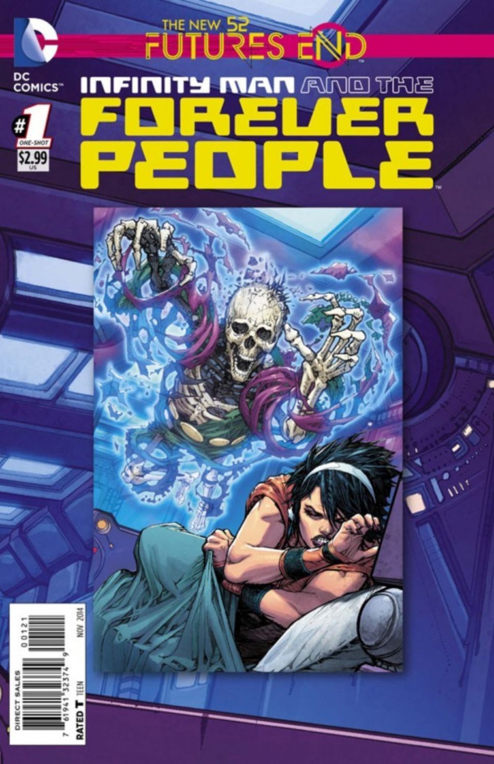 Infinity Man and the Forever People: Futures End #1 (One-Shot) [3D Lenticular Cover]