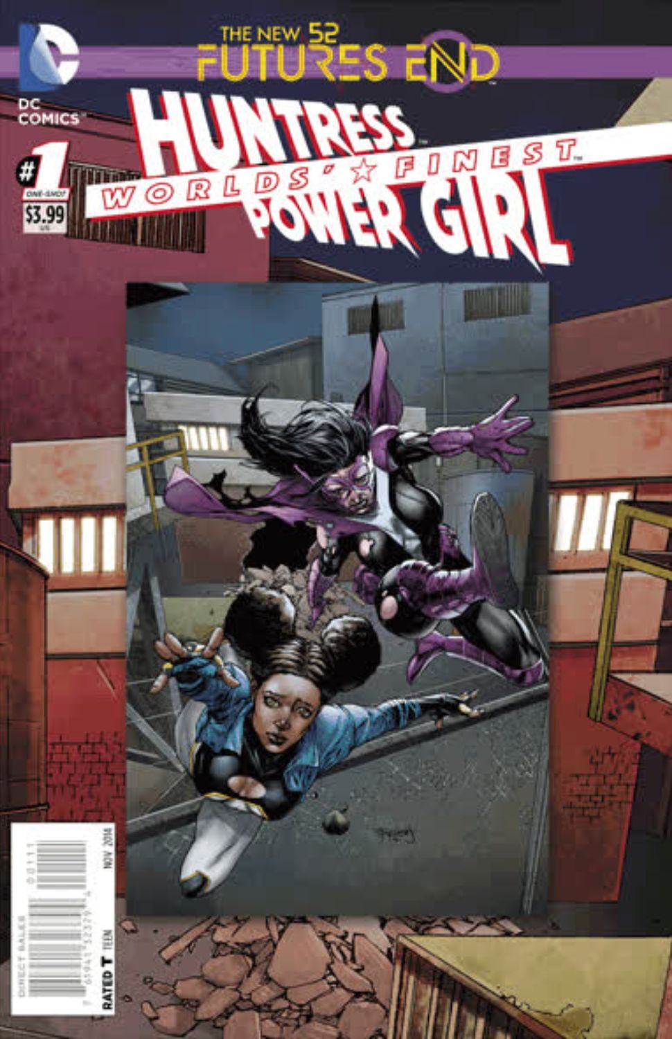Worlds' Finest Huntress/Power Girl: Futures End #1 (One-Shot) [3D Lenticular Cover]