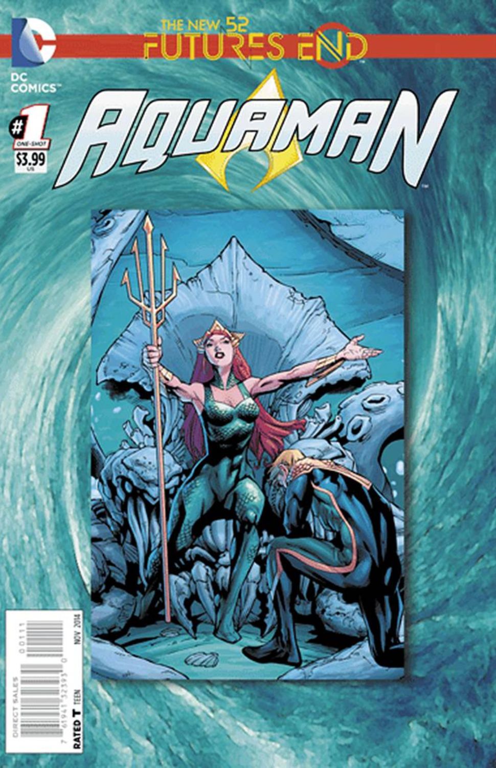 Aquaman: Futures End #1 (One-Shot) [3D Lenticular Cover]
