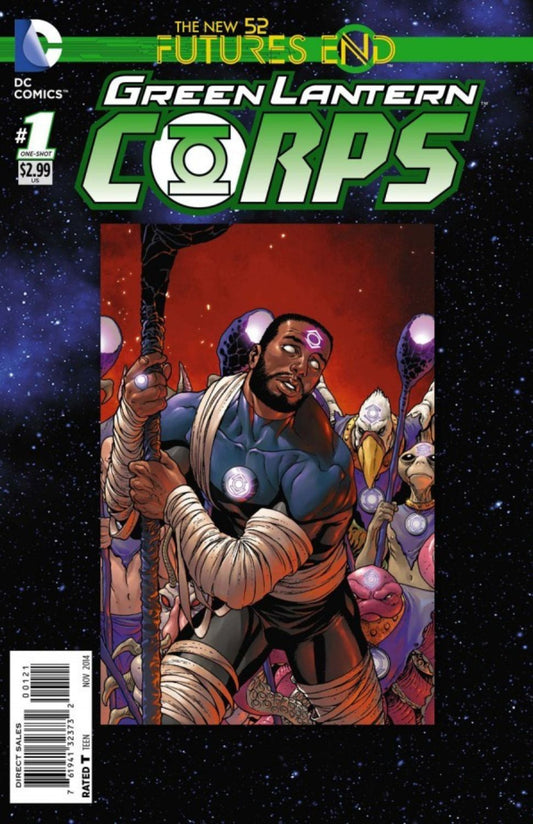 Green Lantern Corps: Futures End #1 (One-Shot) [3D Lenticular Cover]
