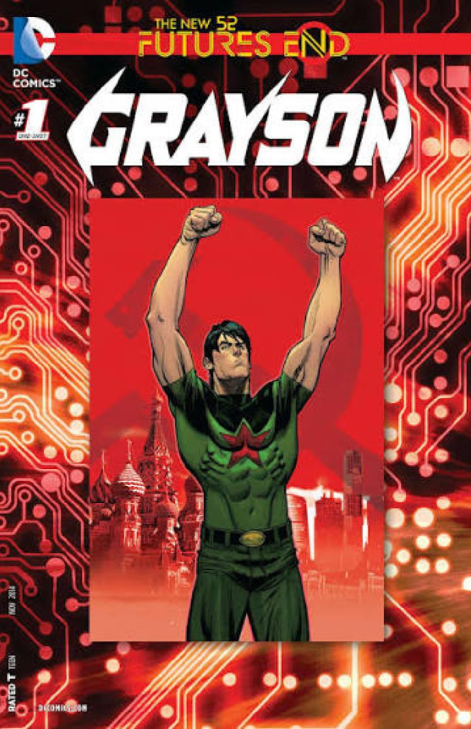 Grayson: Futures End #1 (One-Shot) [3D Lenticular Cover]