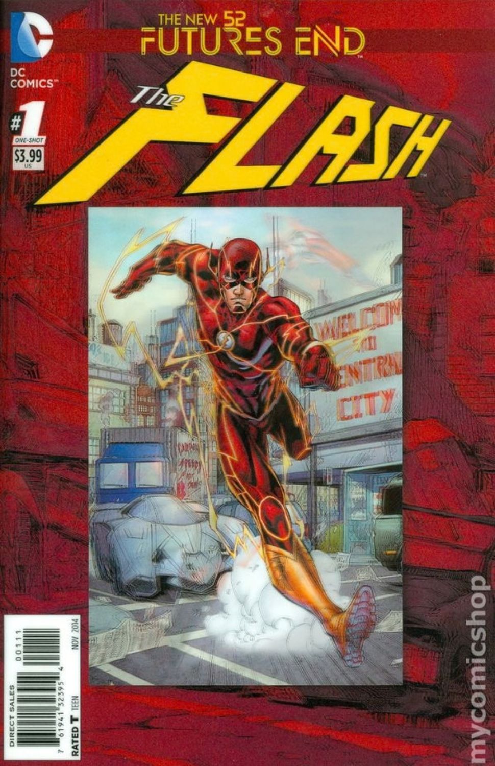 The Flash: Futures End #1 (One-Shot) [3D Lenticular Cover]