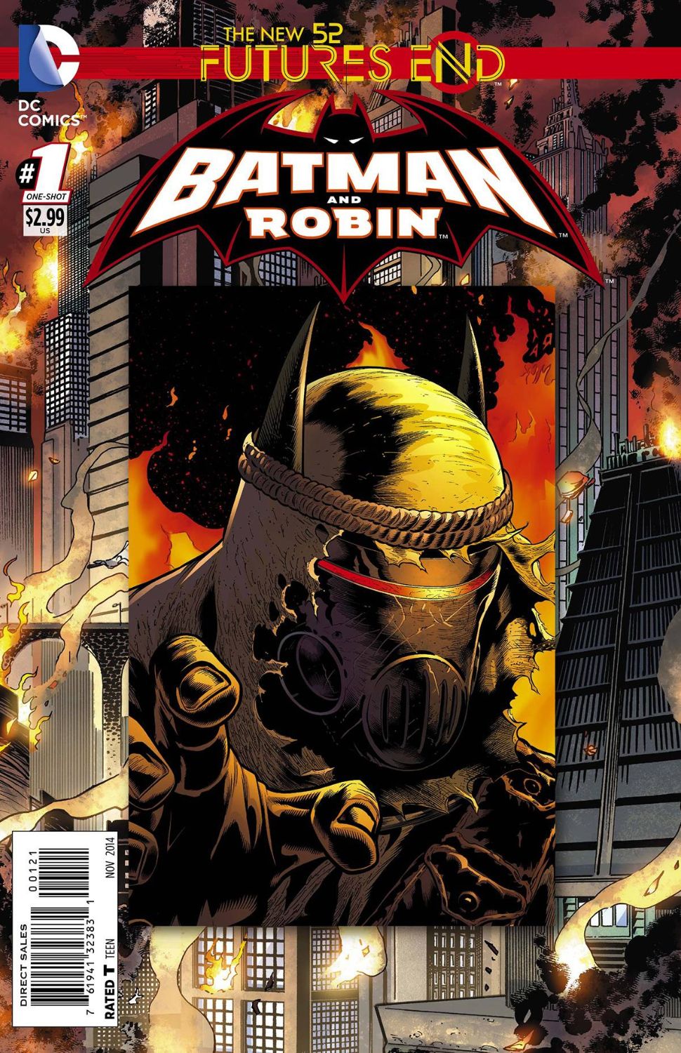 Batman and Robin: Futures End #1 (One-Shot) [3D Lenticular Cover]