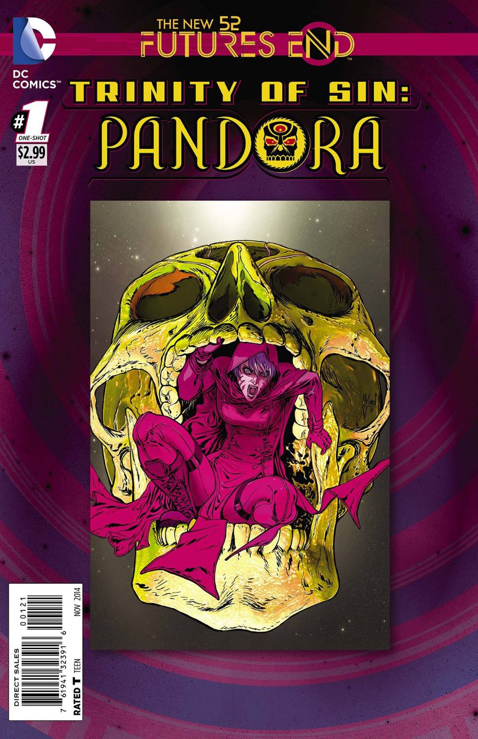 Trinity of Sin: Pandora – Futures End #1 (One-Shot) [3D Lenticular Cover]