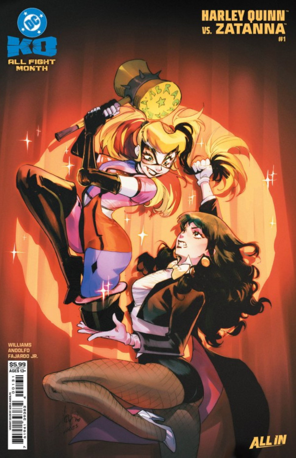 DC K.O.: Harley Quinn vs. Zatanna #1