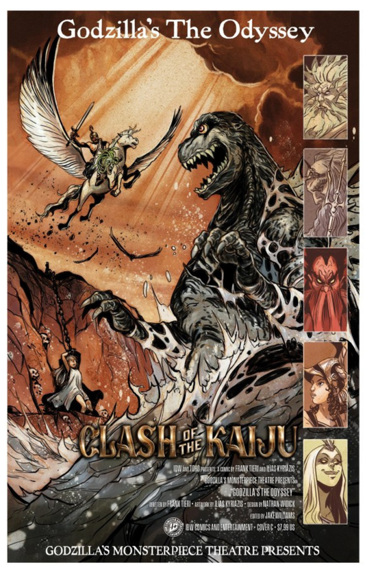 Godzilla's Monsterpiece Theatre Presents: Godzilla's The Odyssey #1 [One-Shot]