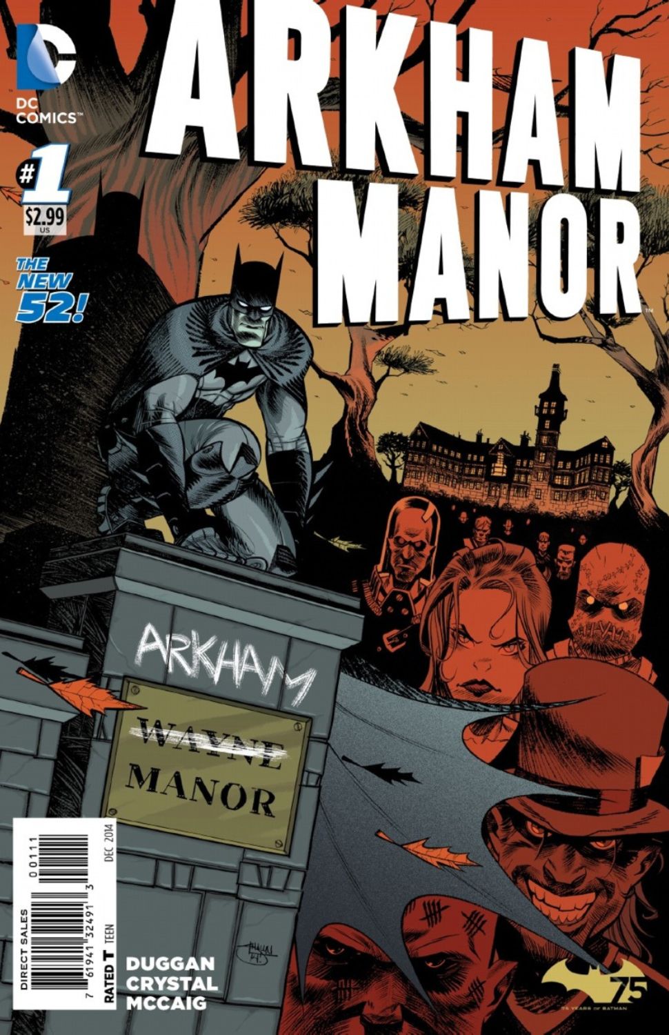 Arkham Manor #1 (2014)