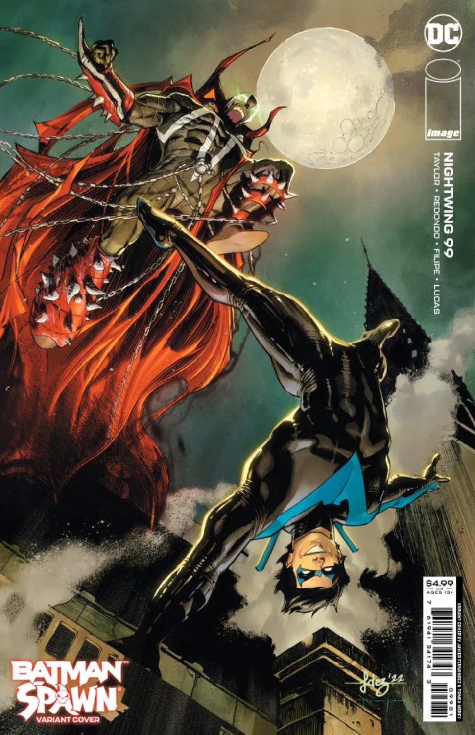 Nightwing #99 [Spawn Variant]