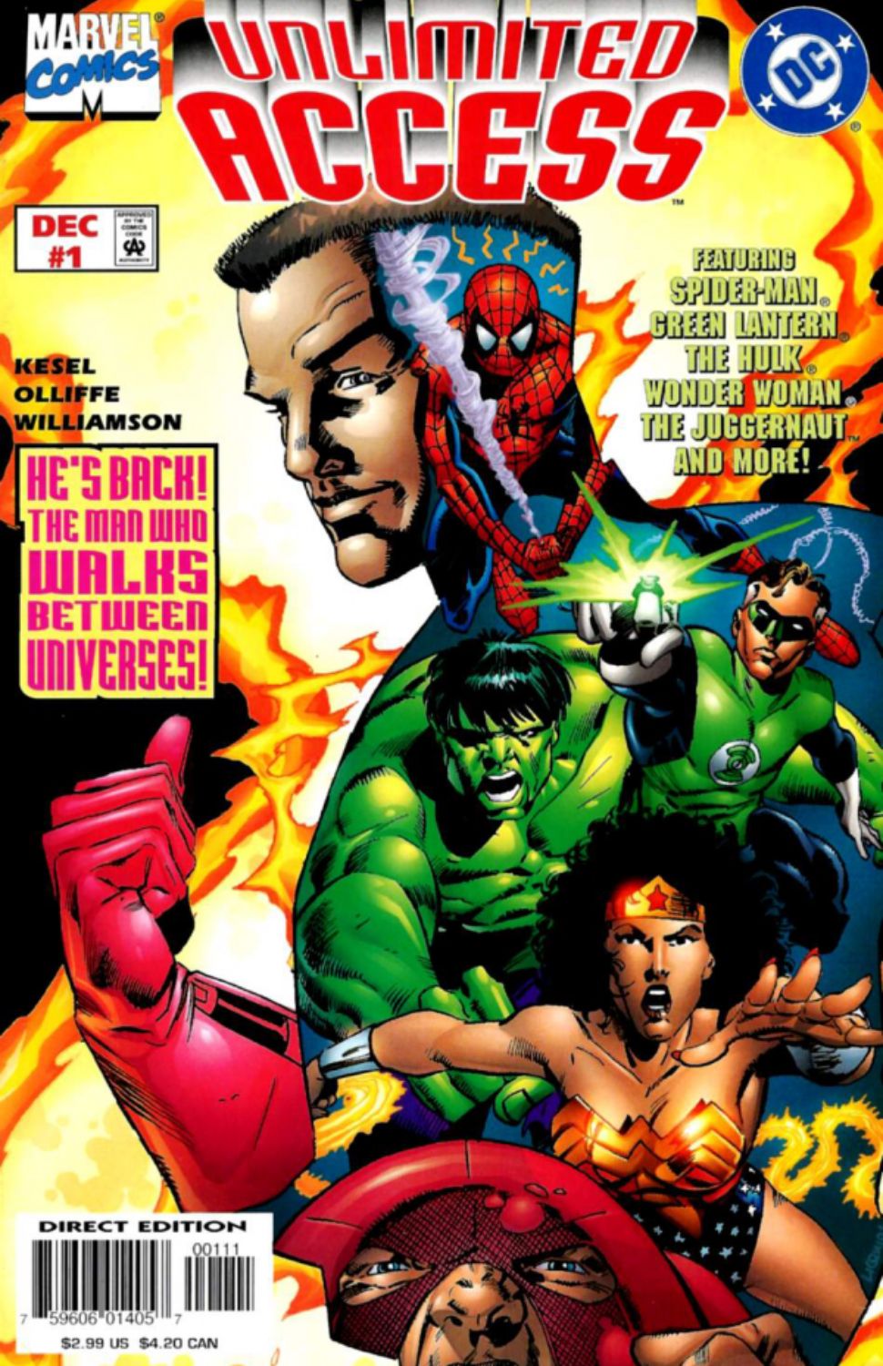 Marvel / DC: Unlimited Access #1 (1997)
