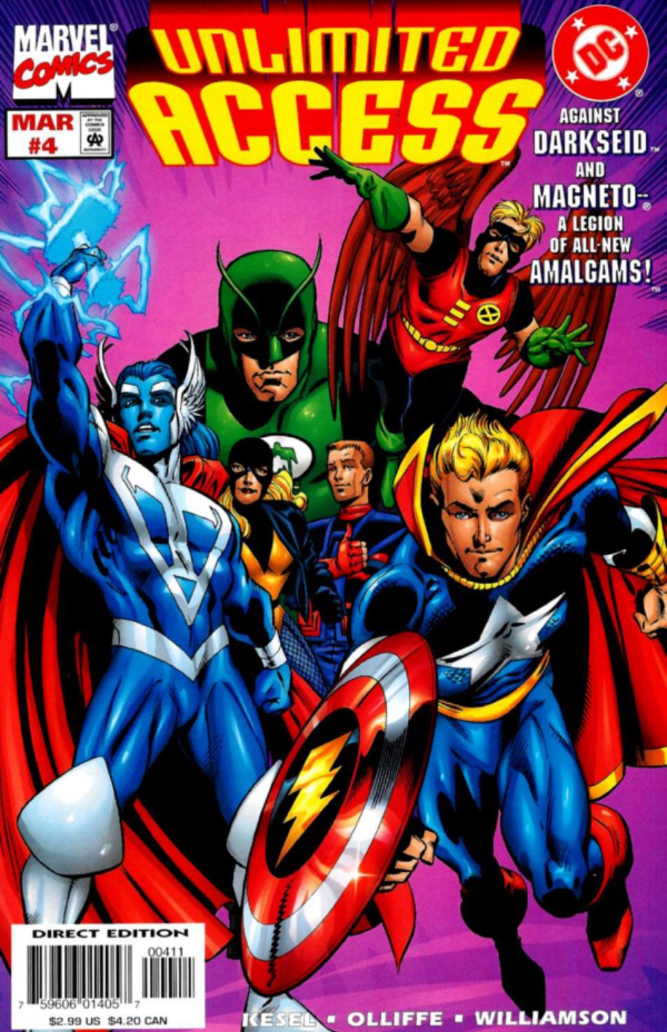 Marvel / DC: Unlimited Access #4 (1998)