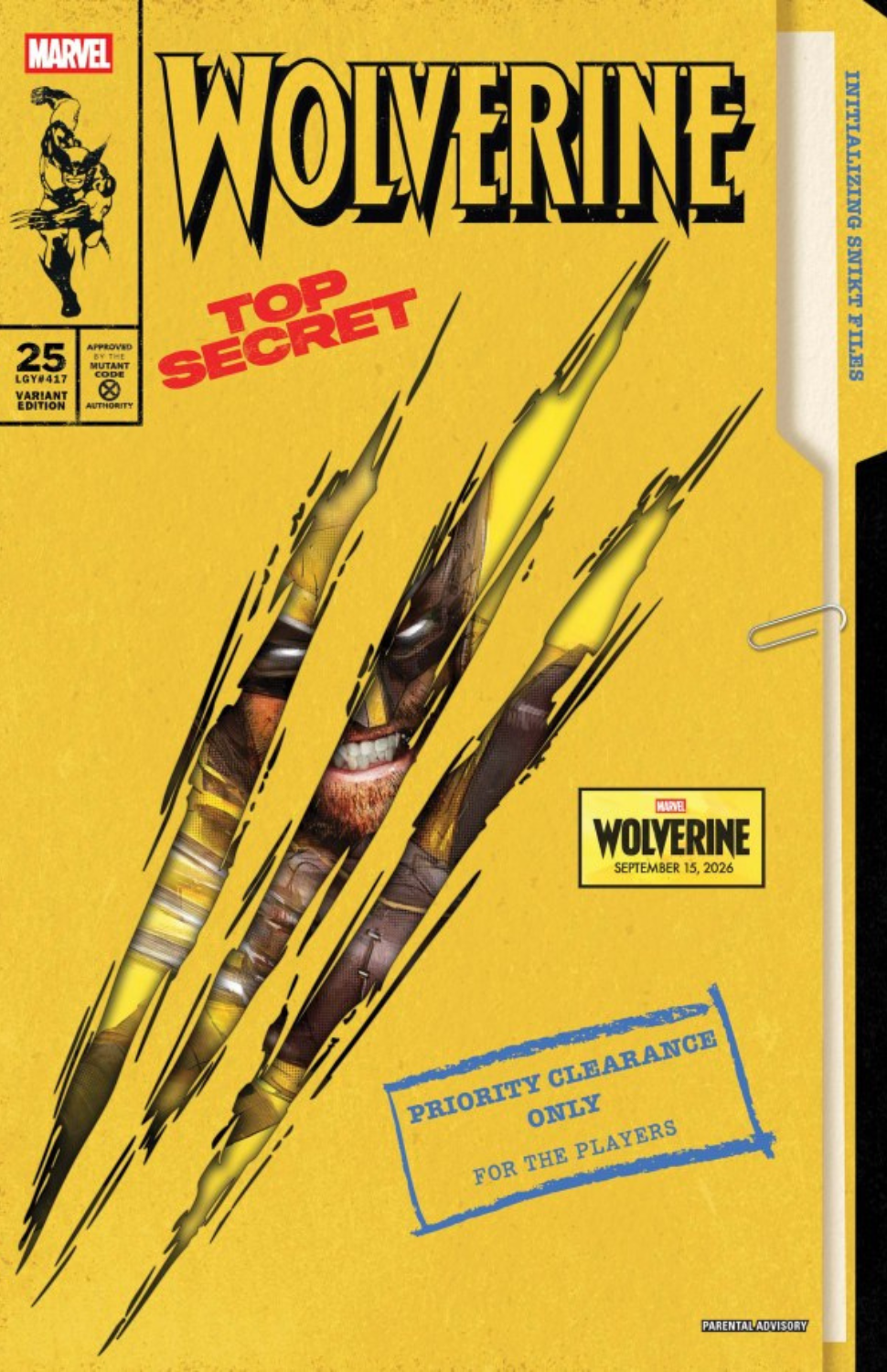 Wolverine #25 (Wolverine Game Variant)