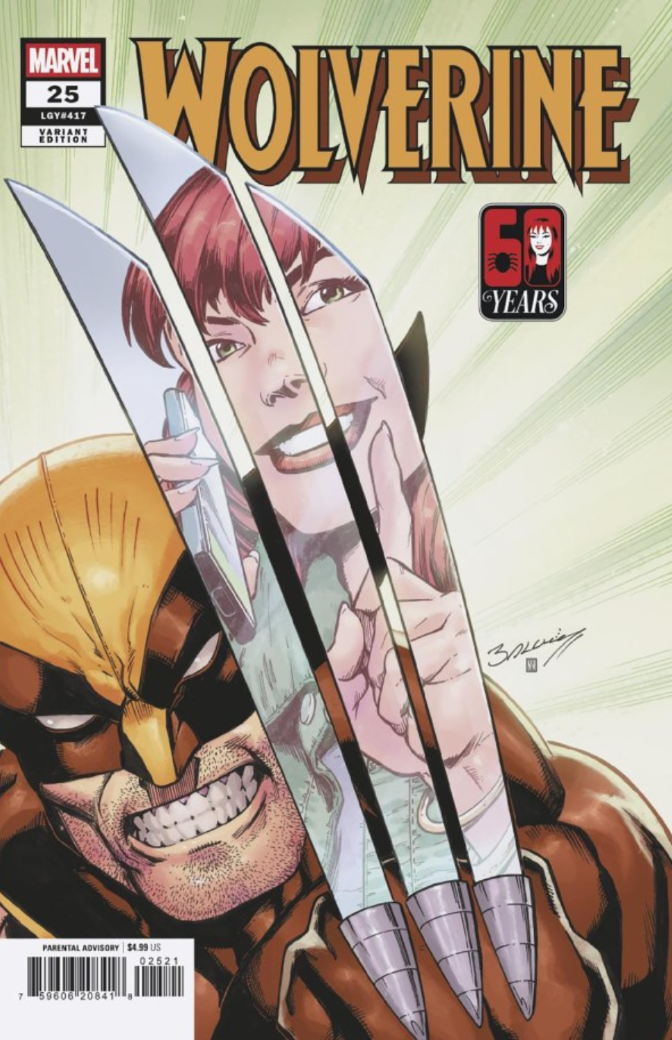 Wolverine #25 (Mary Jane Watson Variant)