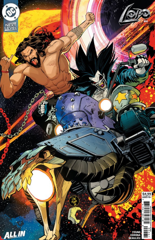 Lobo #4 [Dan Mora's Jason Momoa Cameo Variant]