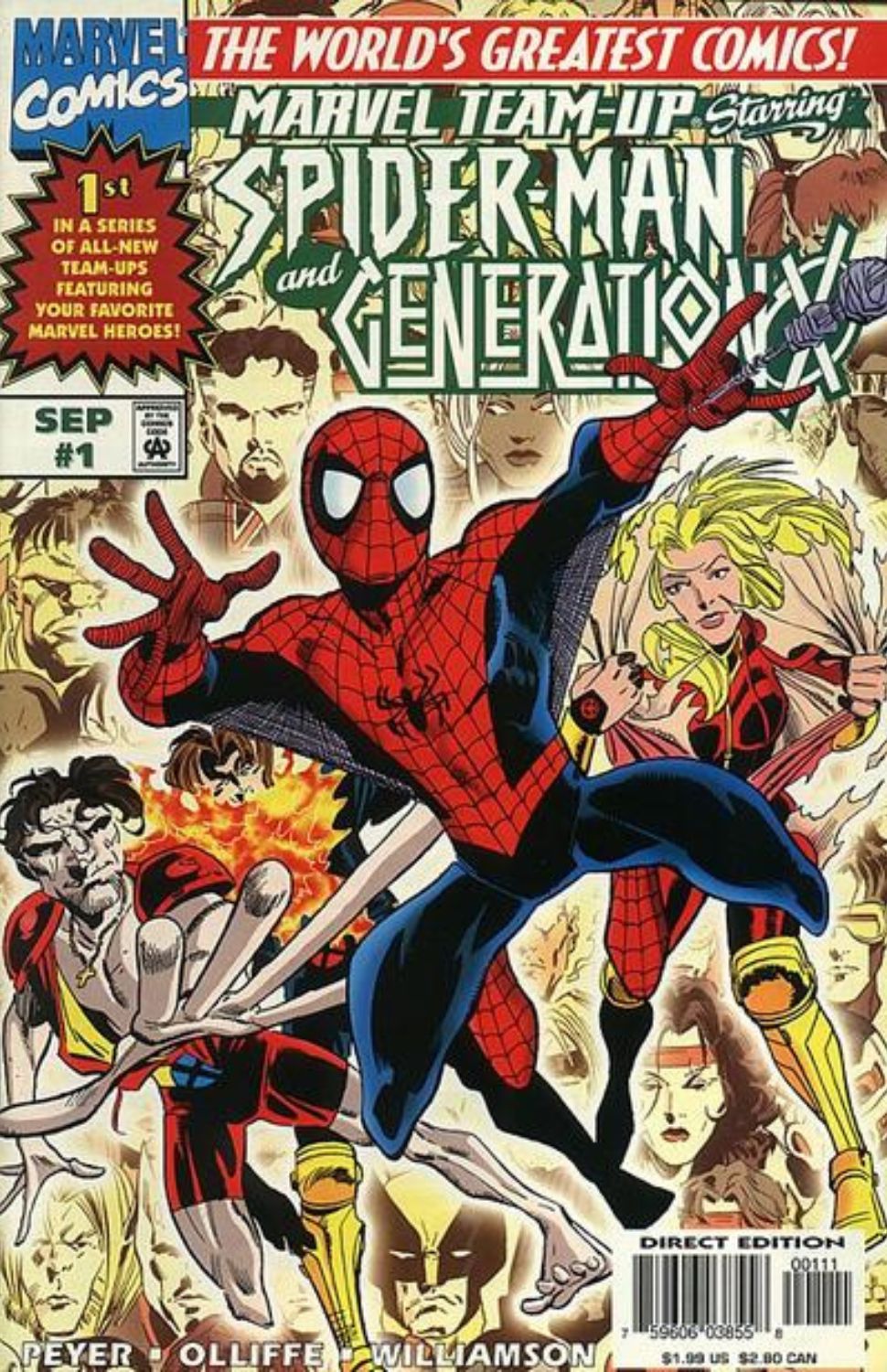 Marvel Team-Up #1 (1997) [Spider-Man + Generation X]