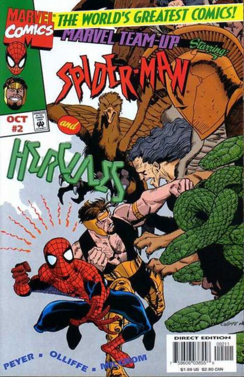 Marvel Team-Up #2 (1997) [Spider-Man + Hercules]