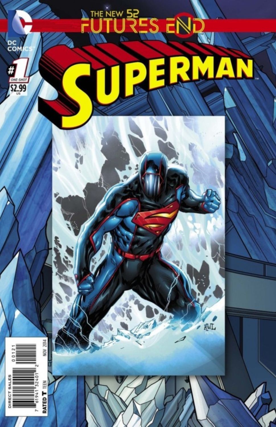 Superman: Futures End #1 (One-Shot) [3D Lenticular Cover]
