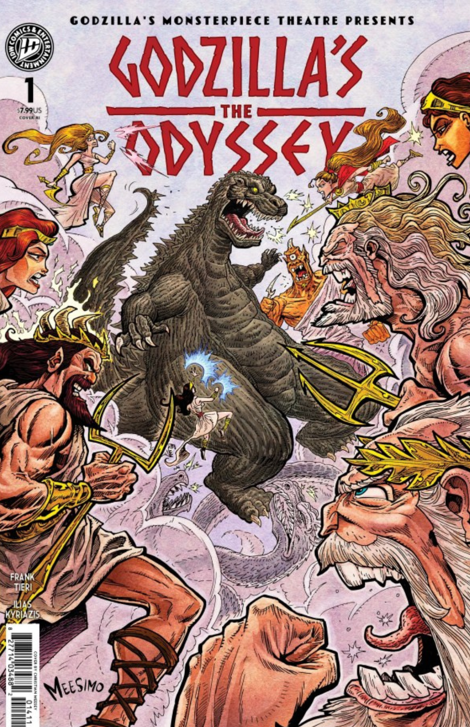 Godzilla's Monsterpiece Theatre Presents: Godzilla's The Odyssey #1 [One-Shot] [1:10 Variant]