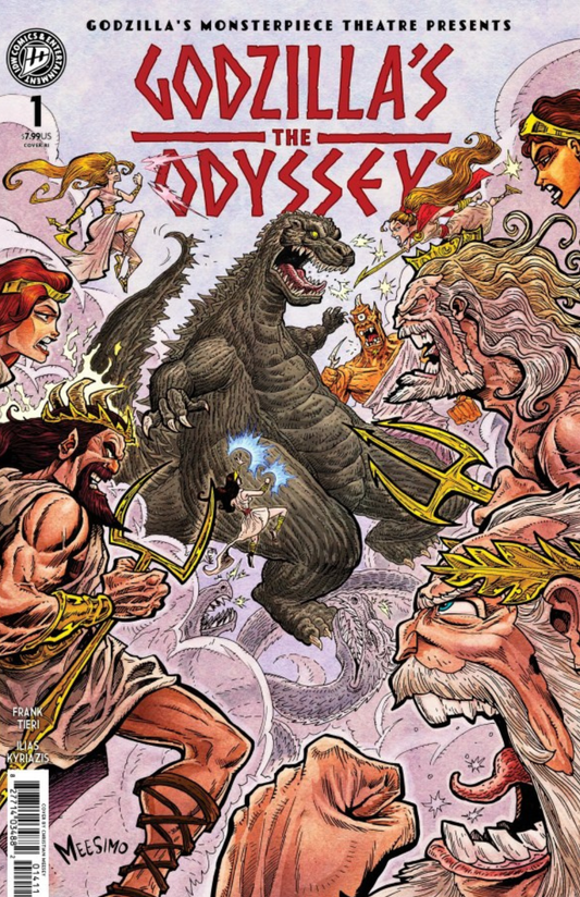 Godzilla's Monsterpiece Theatre Presents: Godzilla's The Odyssey #1 [One-Shot] [1:10 Variant]