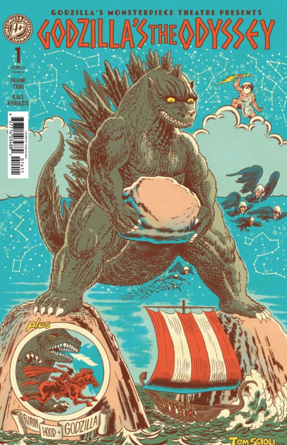Godzilla's Monsterpiece Theatre Presents: Godzilla's The Odyssey #1 [One-Shot]