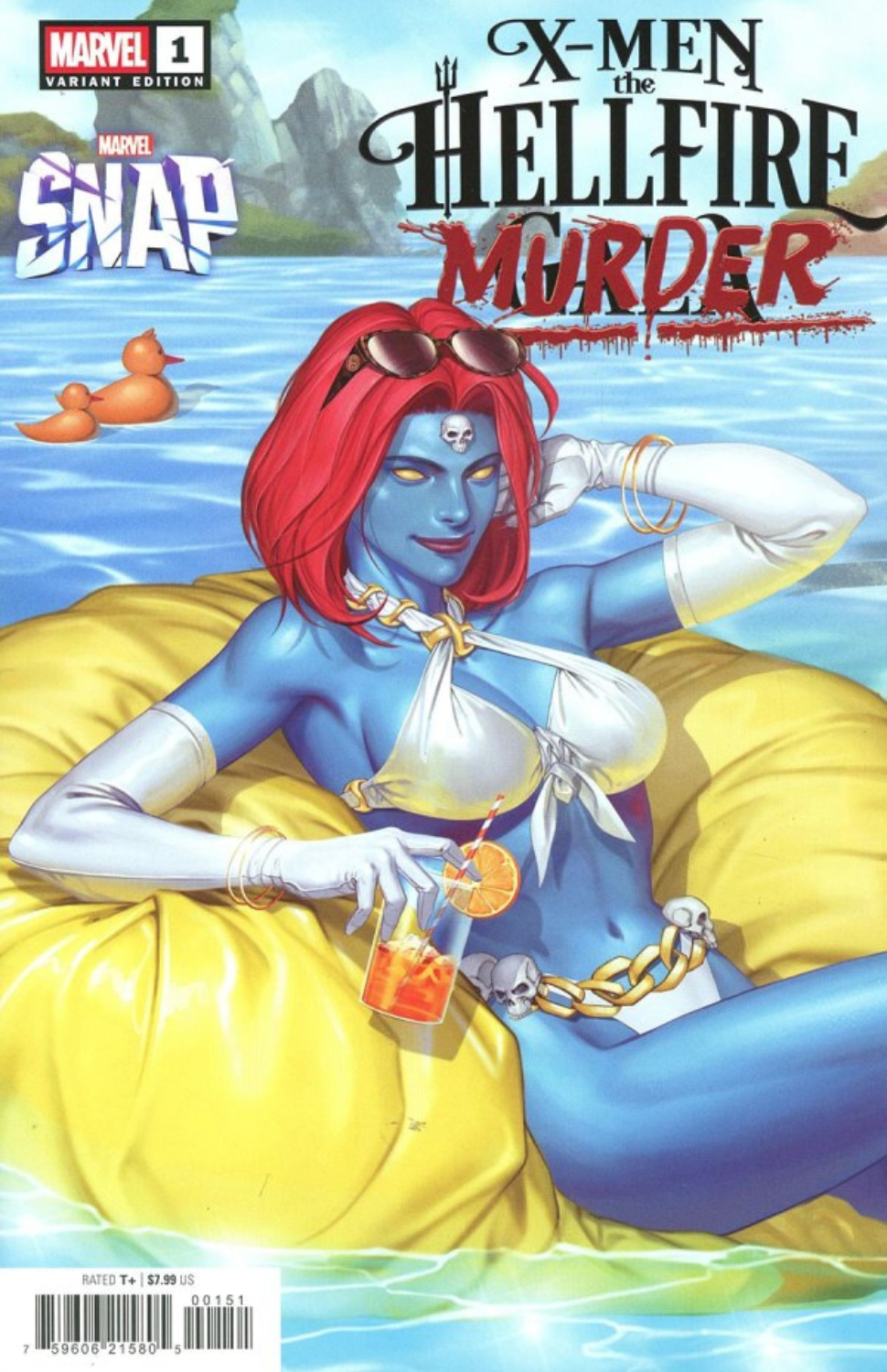 X-Men: The Hellfire Murder #1 [One-Shot] (Mystique Swimsuit Variant)