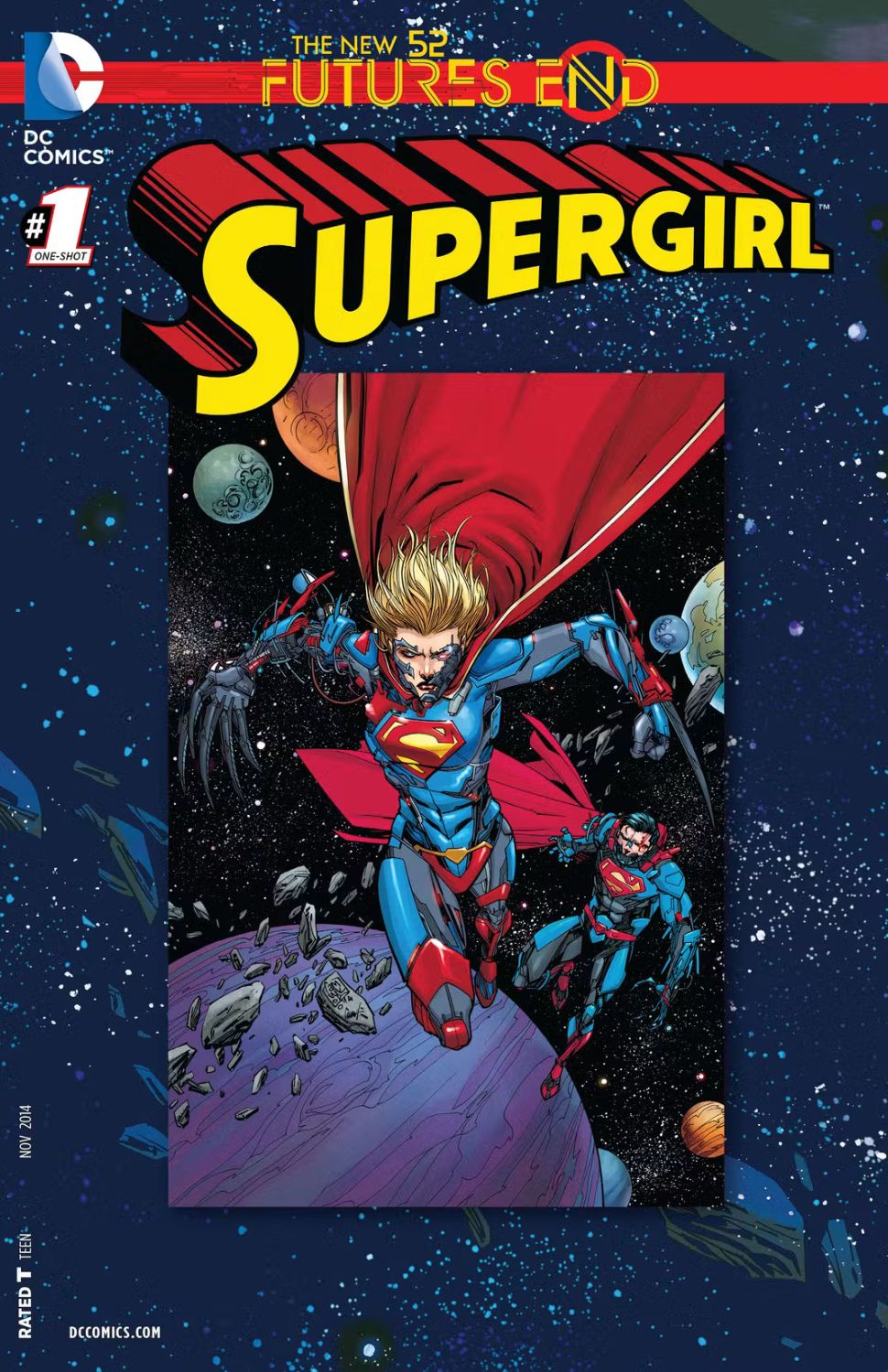 Supergirl: Futures End #1 (One-Shot) [3D Lenticular Cover]