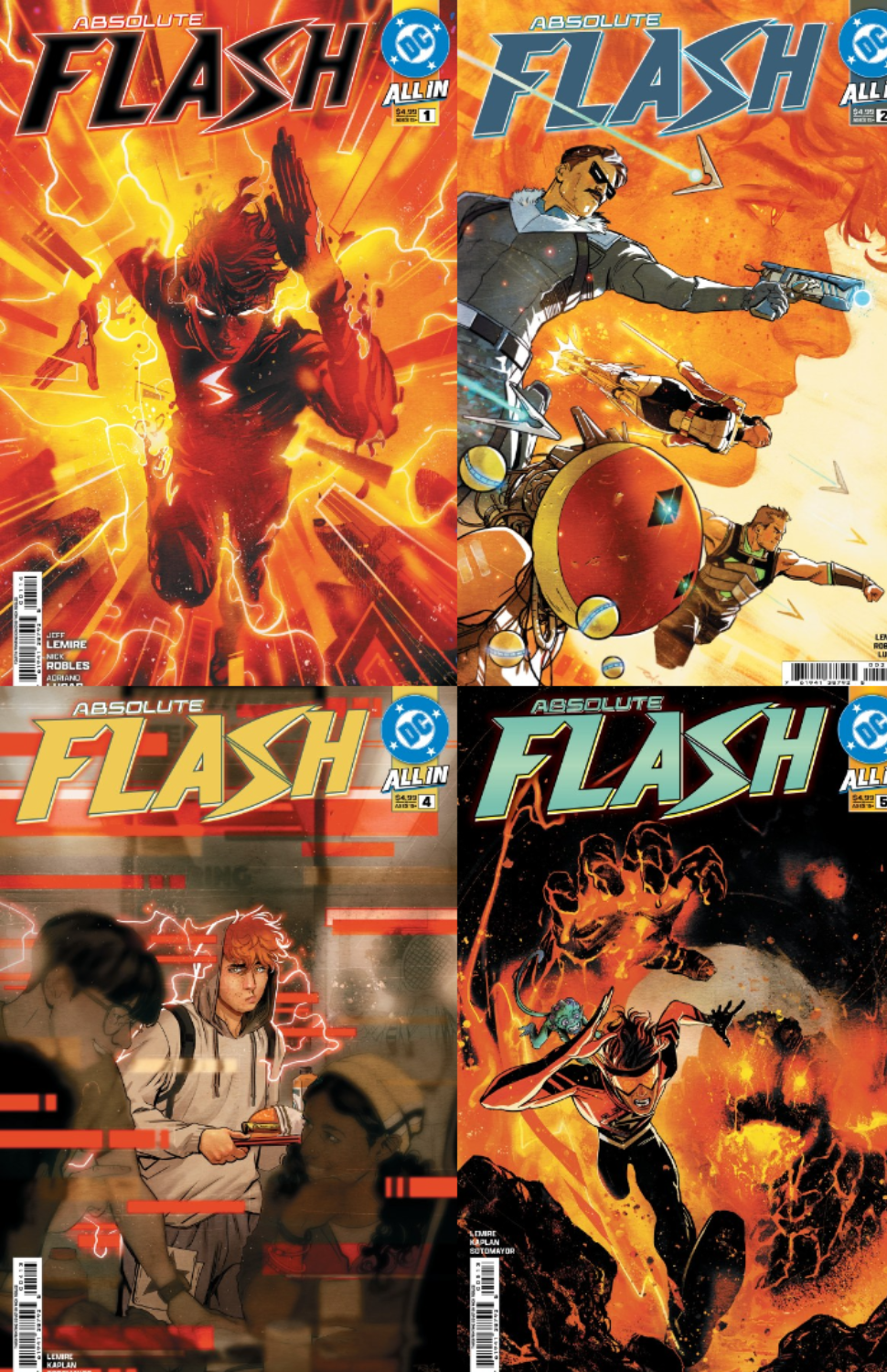 Absolute Flash: The First 6 Issues #1-6 Mega-Bundle!