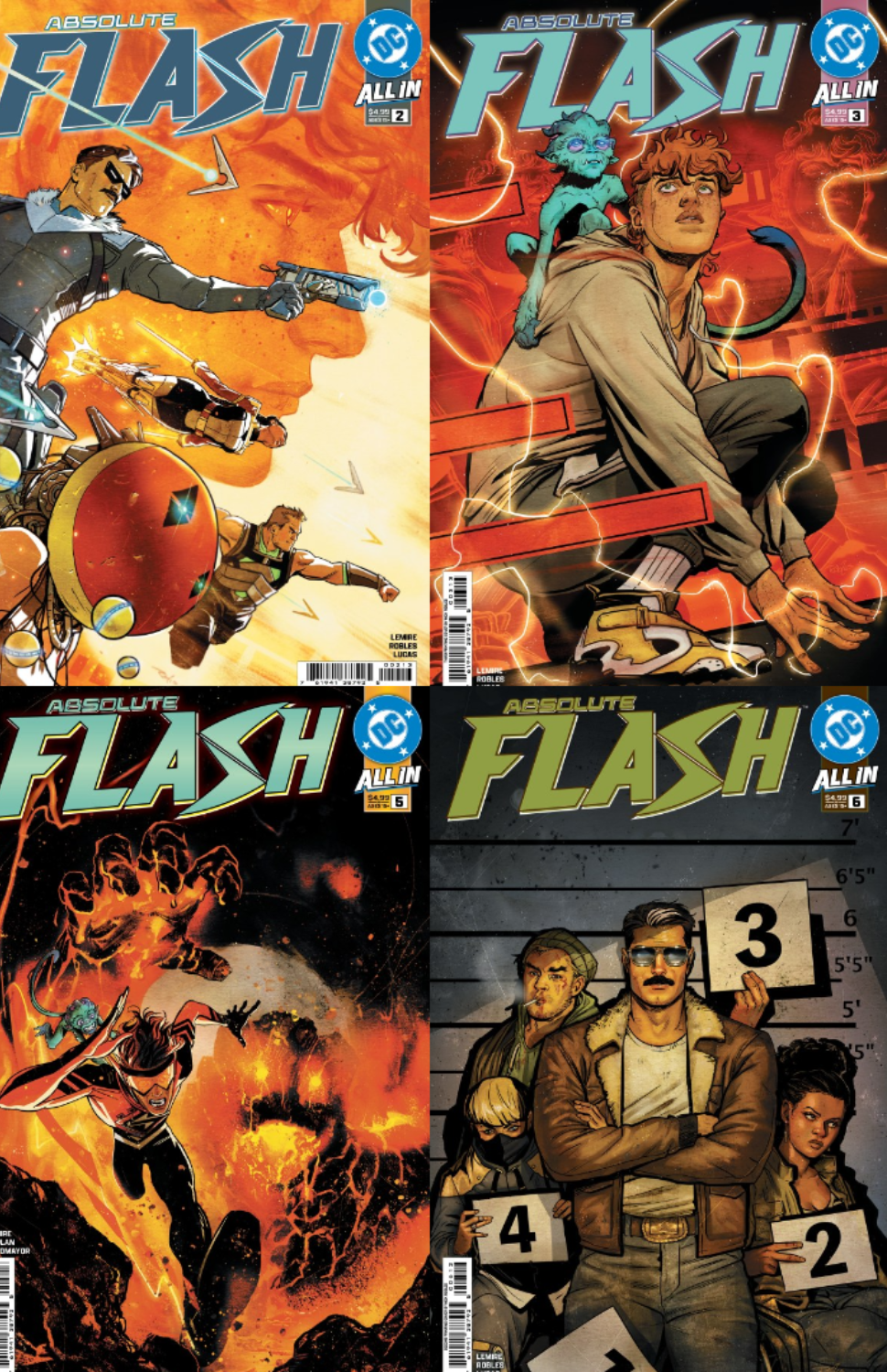 Absolute Flash: The First 6 Issues #1-6 Mega-Bundle!